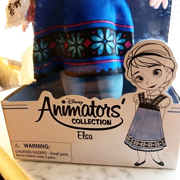 Disney Animator’s Elsa Toddler Doll with Olaf. New - Picture 6 of 8